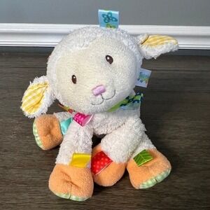 Taggies Signature Collection Lamb Sheep Plush Stuffed Animal Sensory Baby Toy